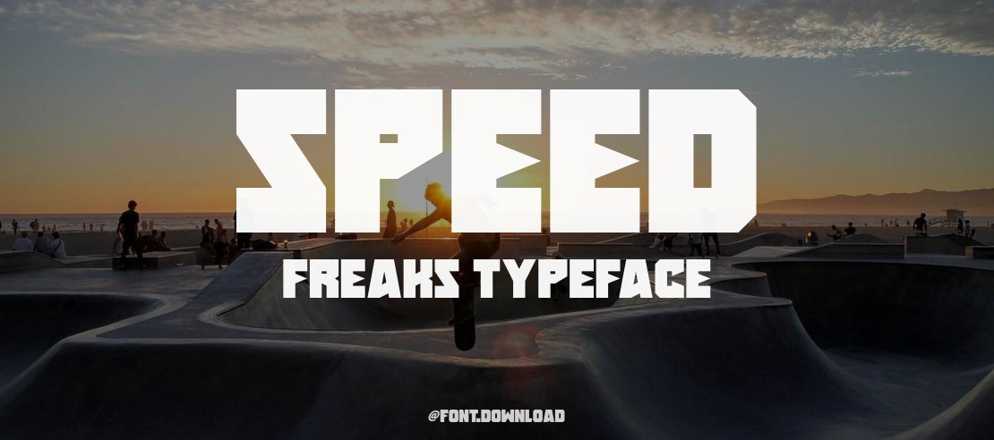 Speed Freaks Font Family