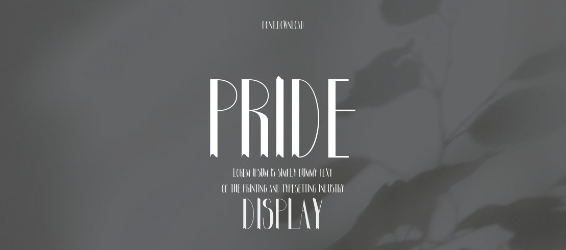 Pride Font