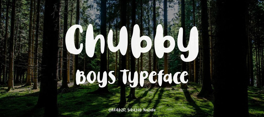 Chubby Boys Font