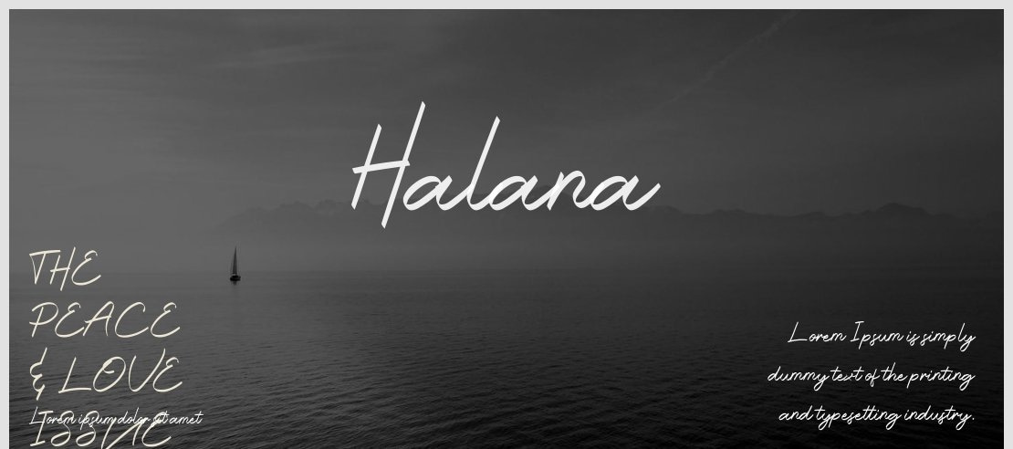 Halana Font