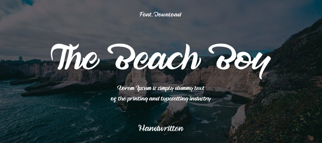 The Beach Boy Font