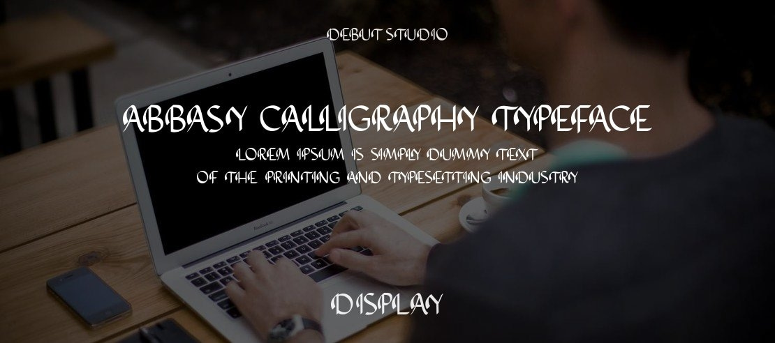 Abbasy Calligraphy Typeface Font