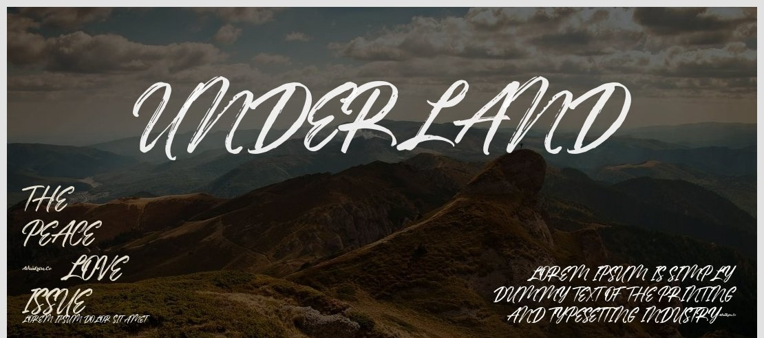 Underland Font