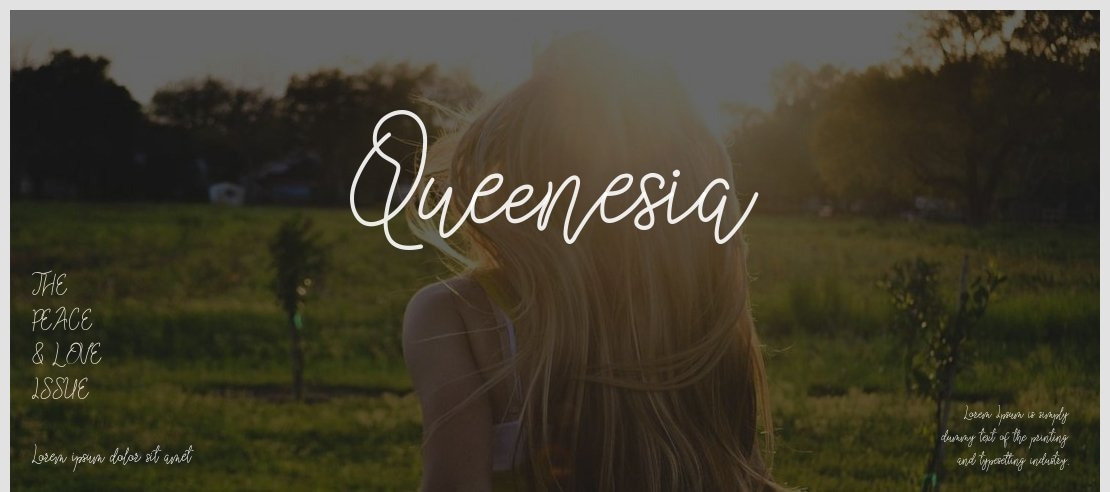 Queenesia Font
