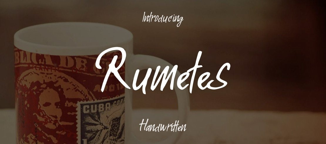 Rumetes Font