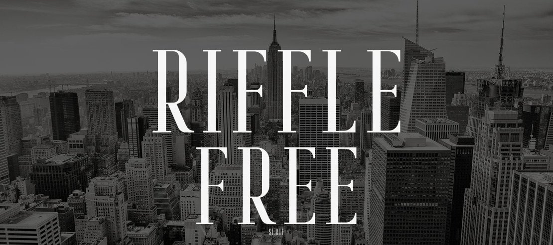 Riffle Free Font Family