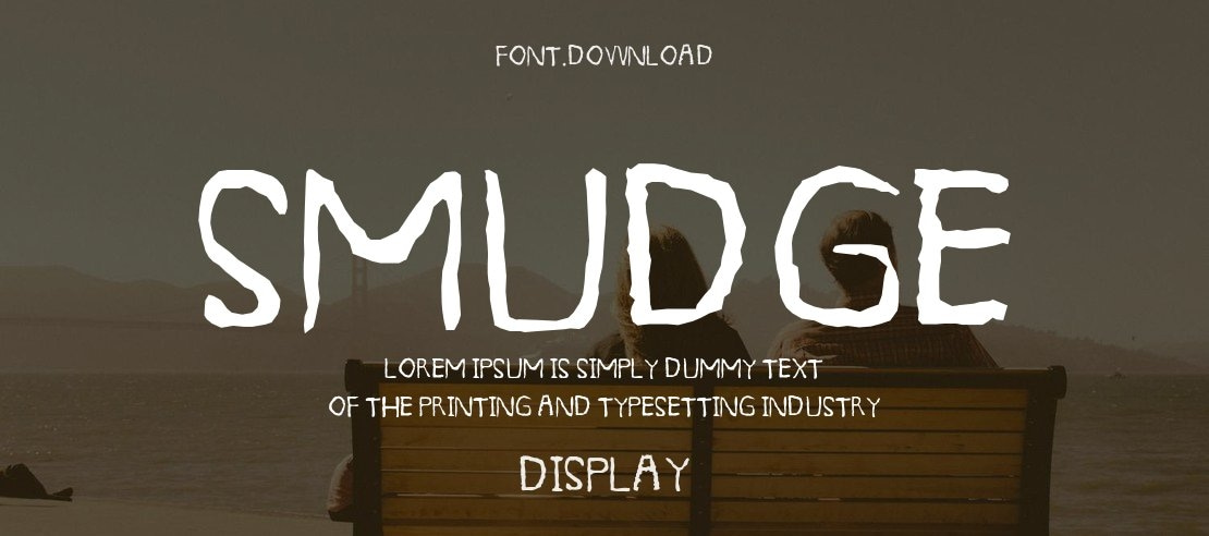 Smudge Font