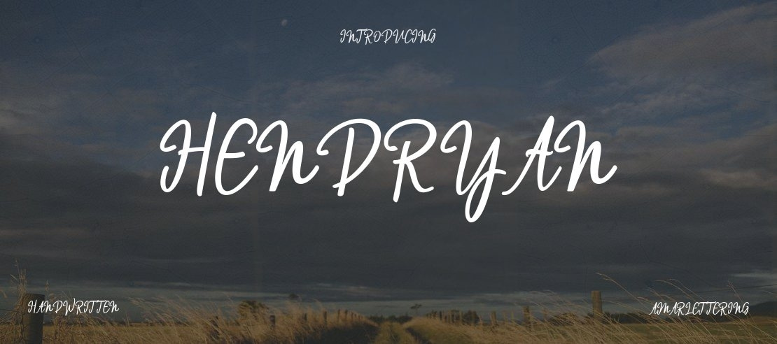 Hendryan Font Family