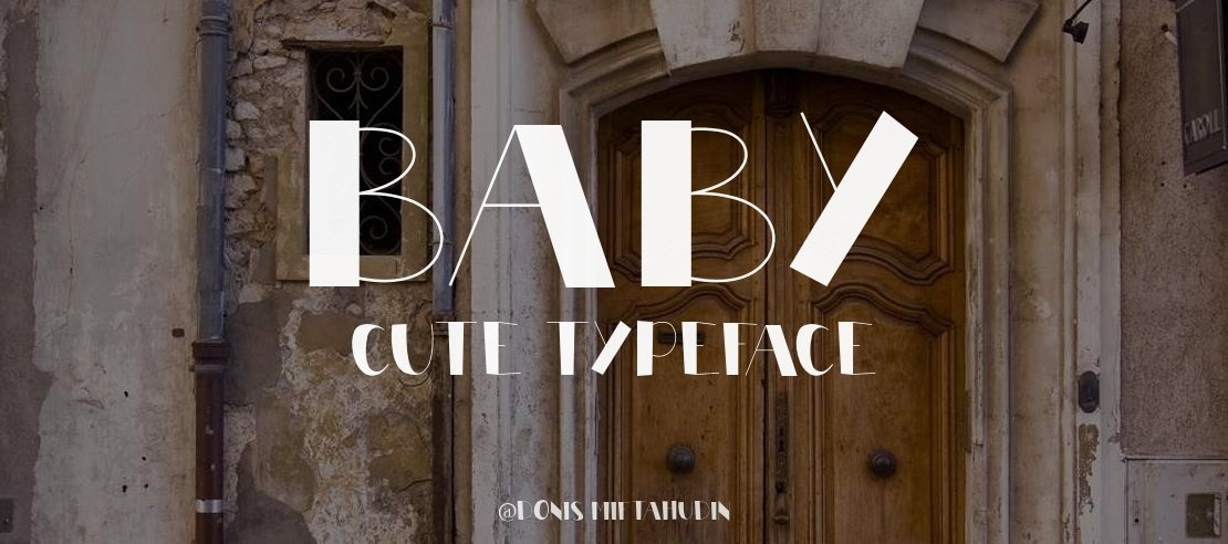 BABY CUTE Font