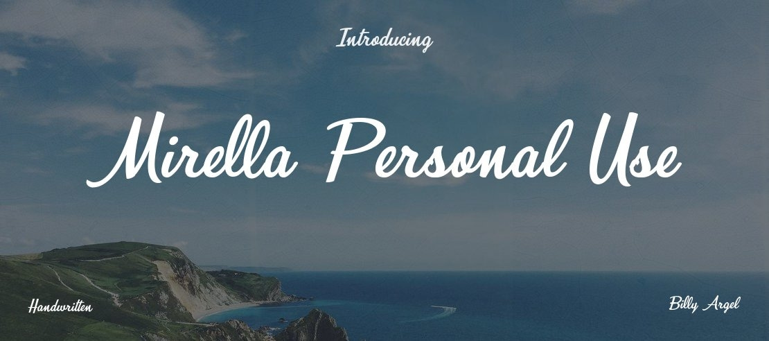 Mirella Personal Use Font