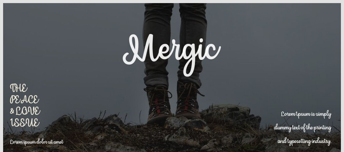 Mergic Font Family