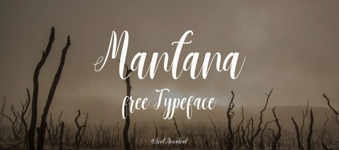 Mantana free Font