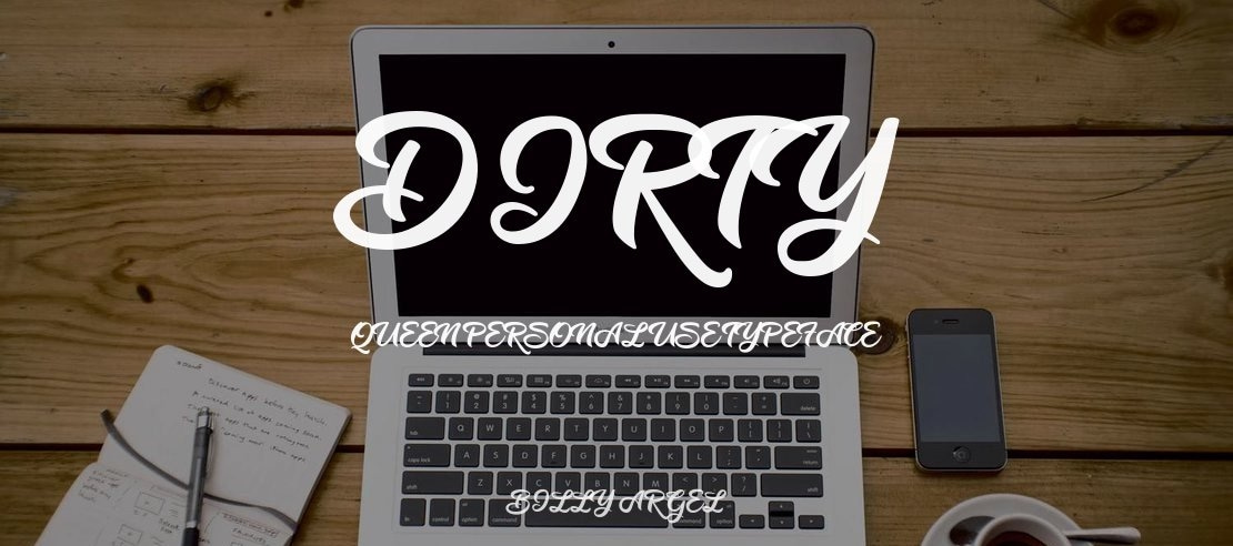 Dirty Queen Personal Use Font