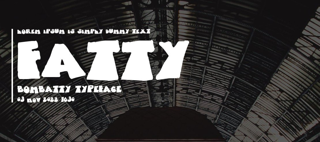 Fatty Bombatty Font