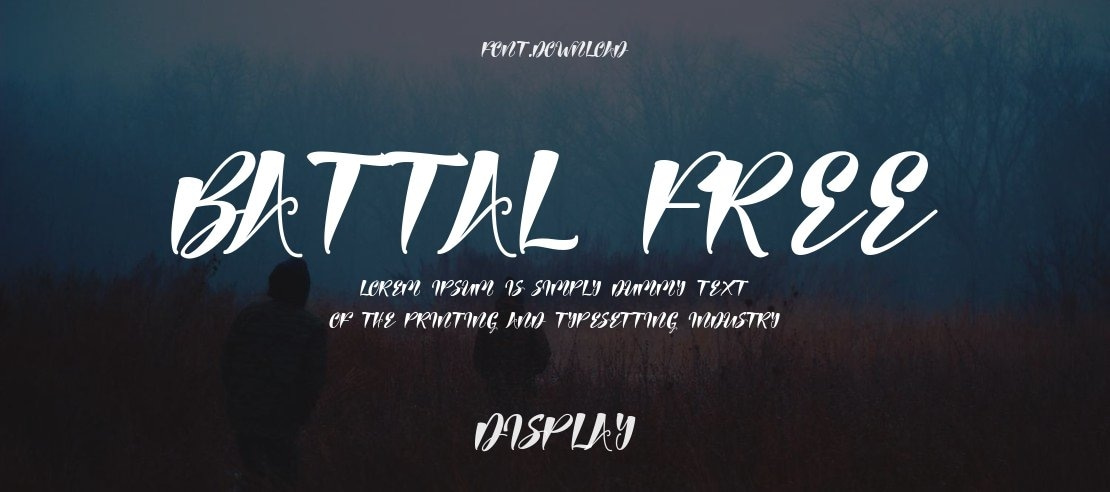 Battal free Font