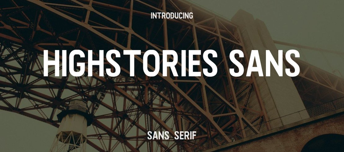 Highstories Sans Font