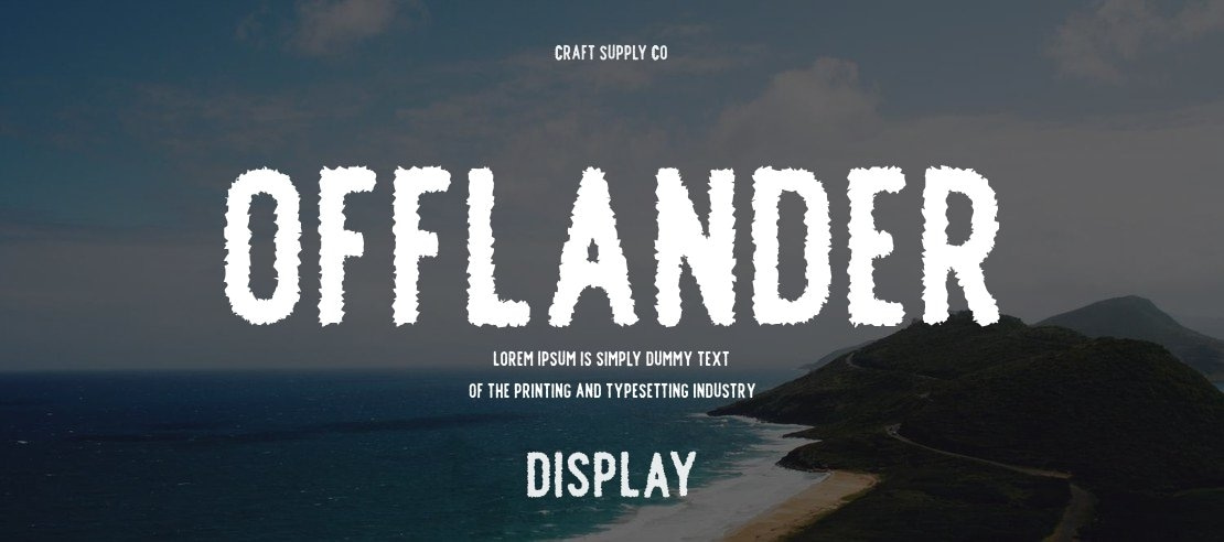 Offlander Font Family