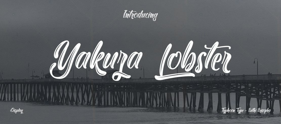 Yakuza Lobster Font