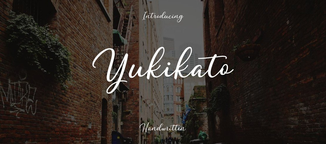 Yukikato Font