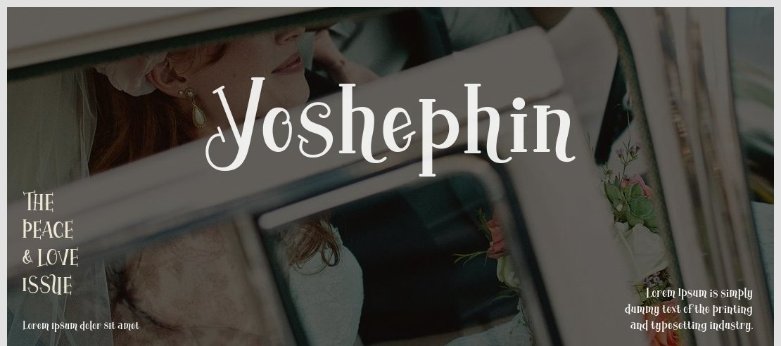 Yoshephin Font