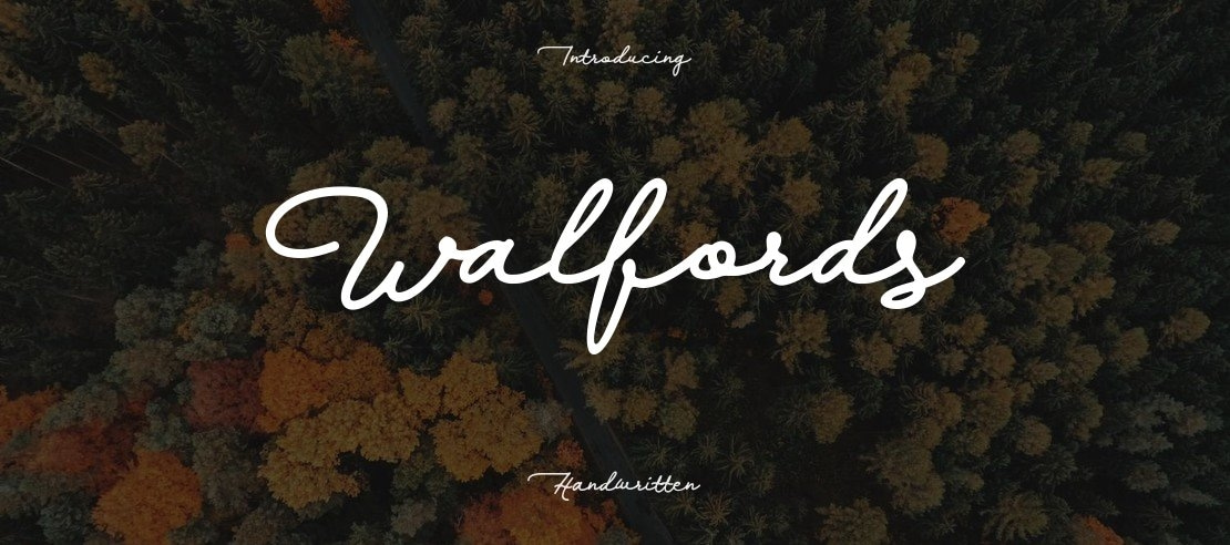 Walfords Font