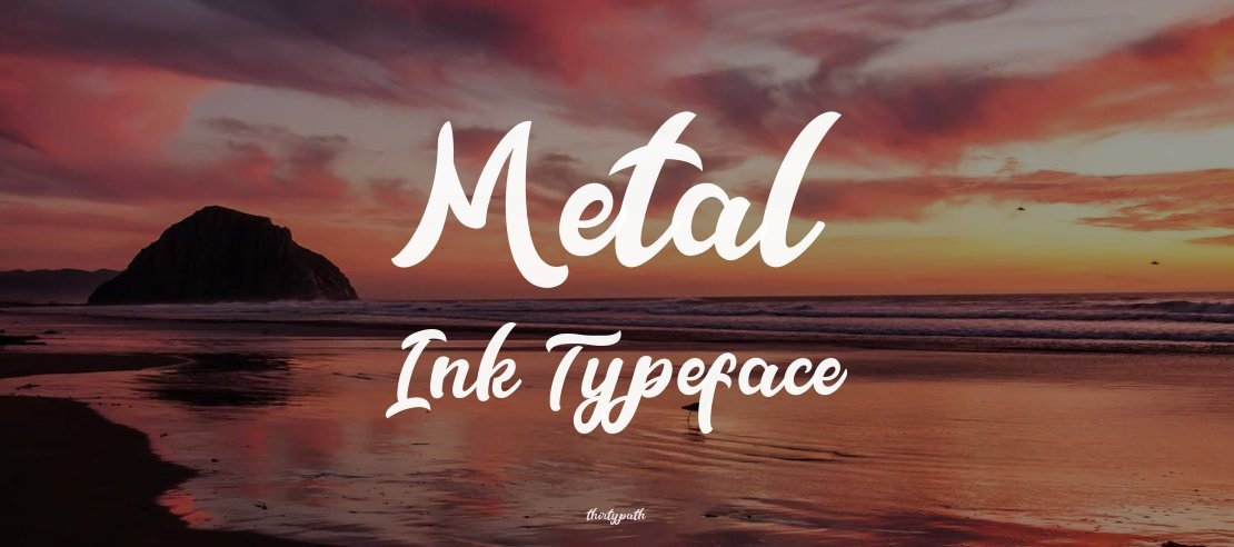 Metal Ink Font Family