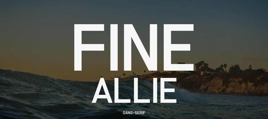 Fine Allie Font