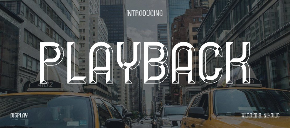 Playback Font