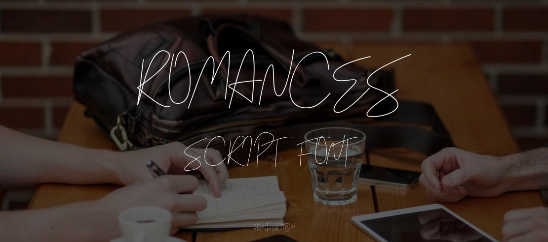 Romances Script Font