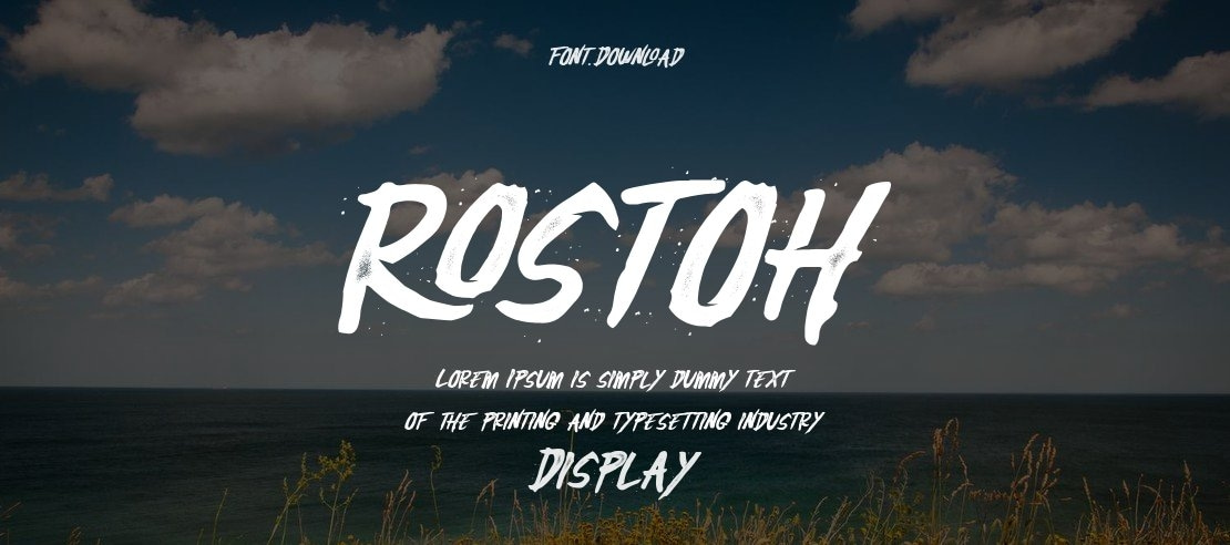 rostoh Font