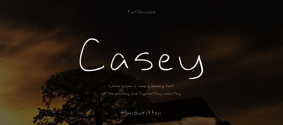 Casey Font