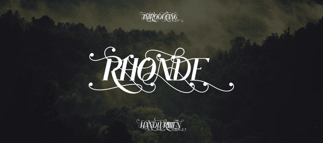 Rhonde Font