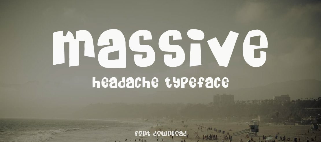 Massive Headache Font Family