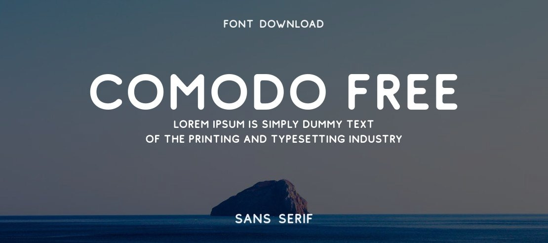 Comodo Free Font Family