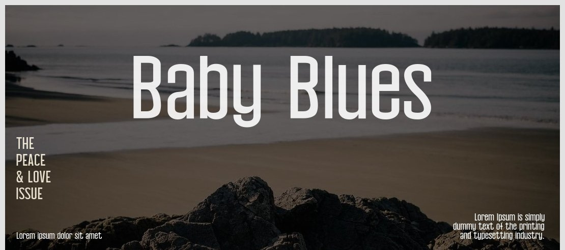 Baby Blues Font Family