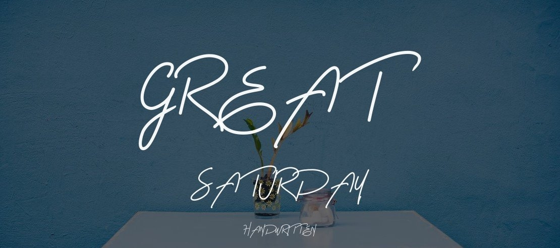 Great Saturday Font