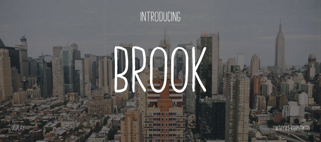 Brook Font