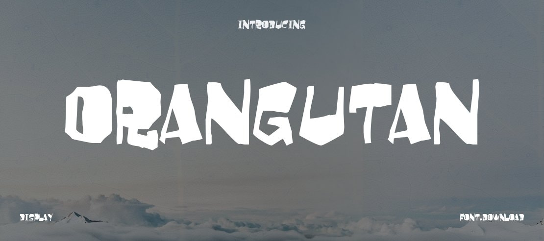 Orangutan Font