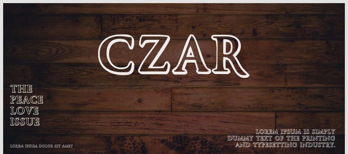 Czar Font