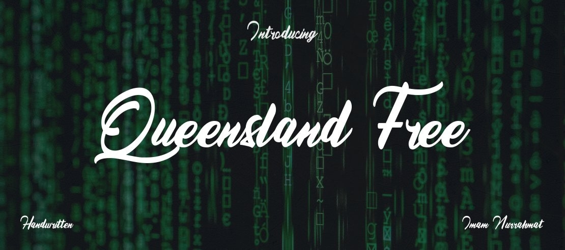 Queensland Free Font