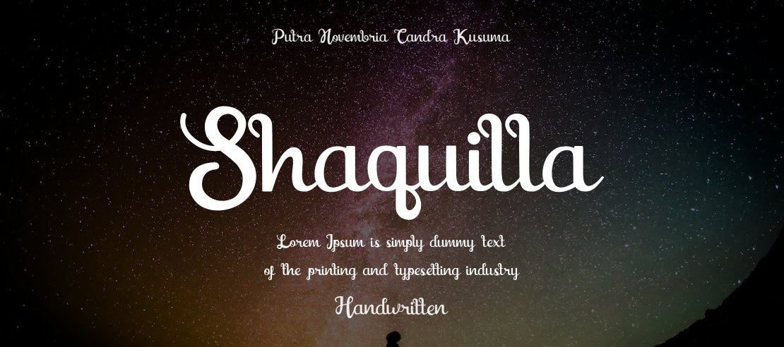 Shaquilla Font