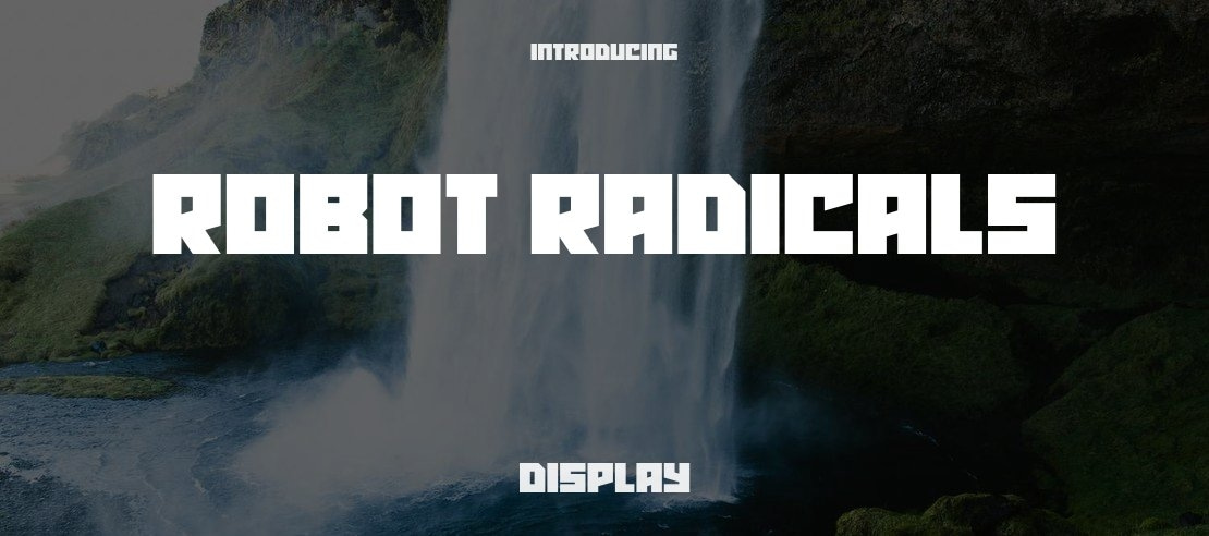 Robot Radicals Font Family