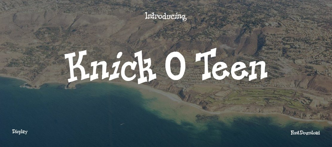 Knick O Teen Font