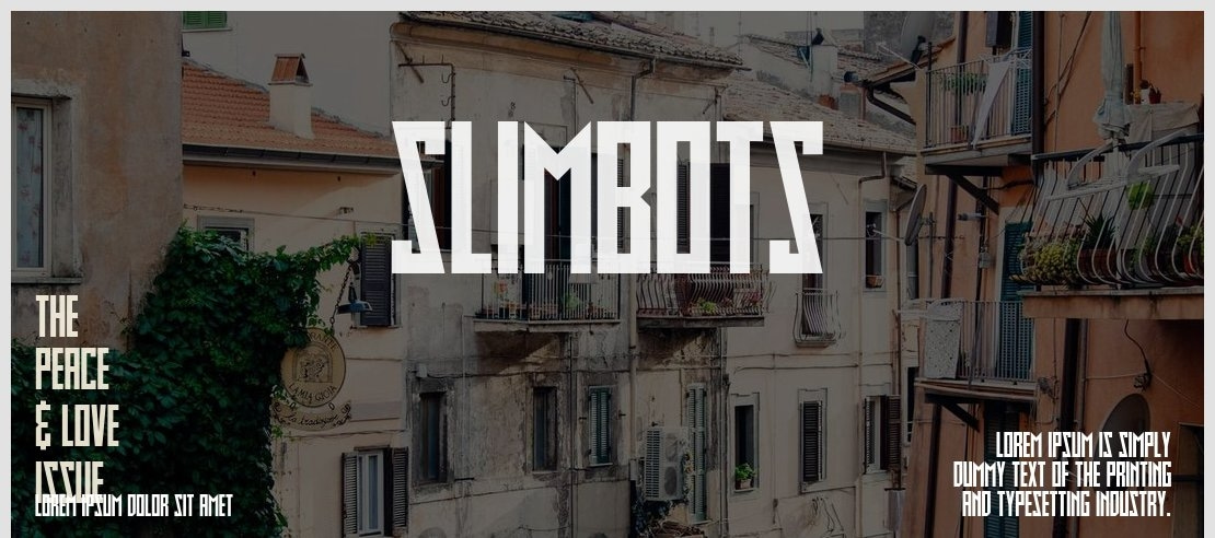 Slimbots Font Family