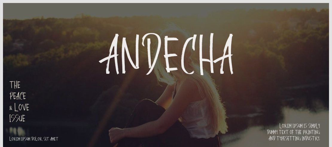 Andecha Font