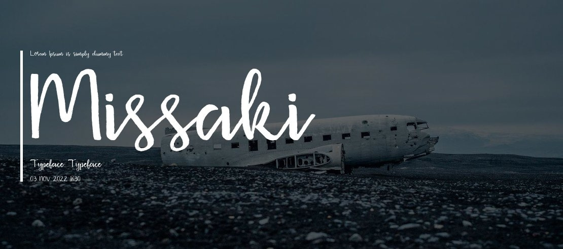 Missaki Typeface Font