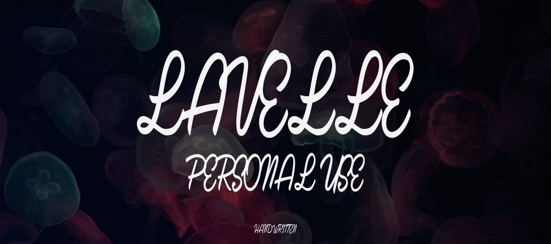 Lavelle Personal Use Font