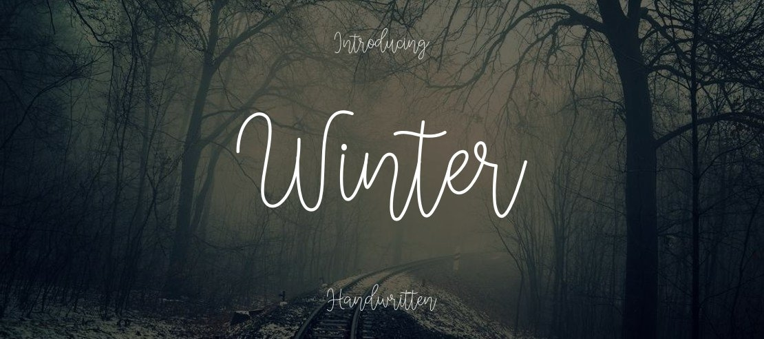 Winter Font