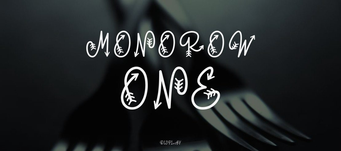 Monorow One Font