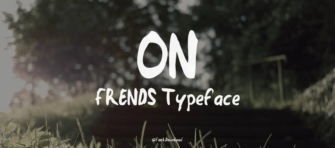 ON FRENDS Font